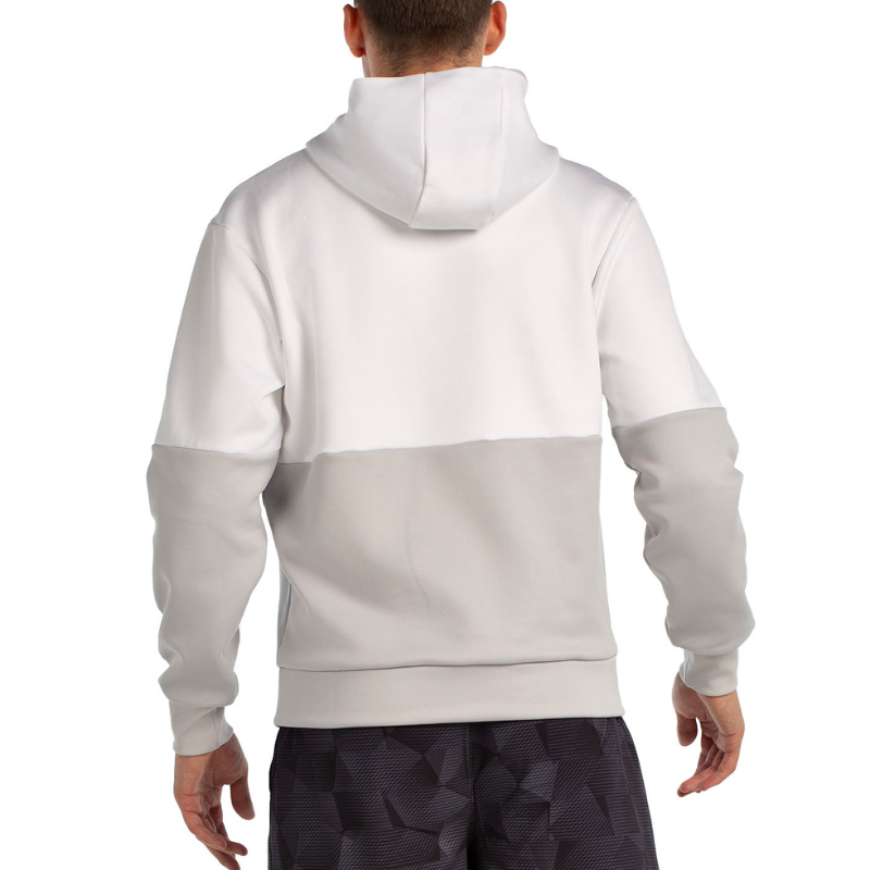Sweat Bullpadel Boyal Blanc/Gris