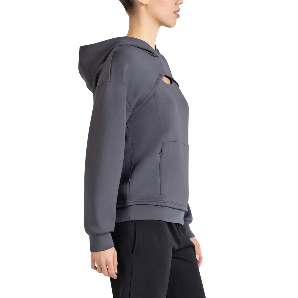 Sweat Bullpadel Emiran Gris Femme