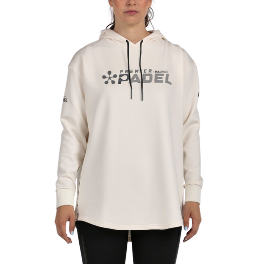 Sweat Bullpadel Paitt Blanc Femme