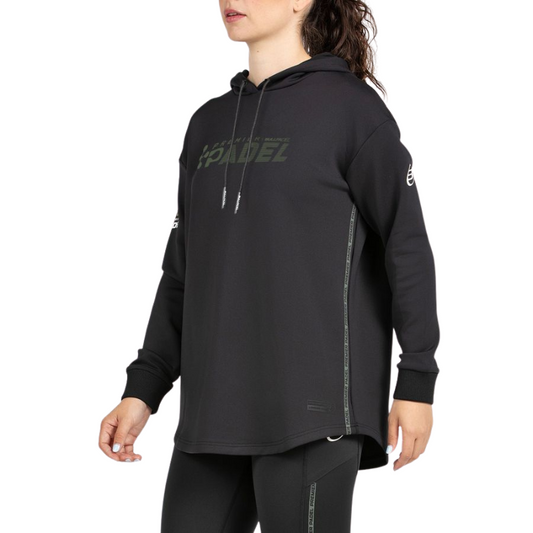 Sweat Bullpadel Paitt Noir Femme