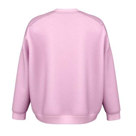 Sweat Head Rally Crew Neck Rose Femme