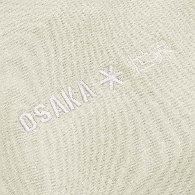 Sweat Osaka Cropped Hoodie Beige Femme
