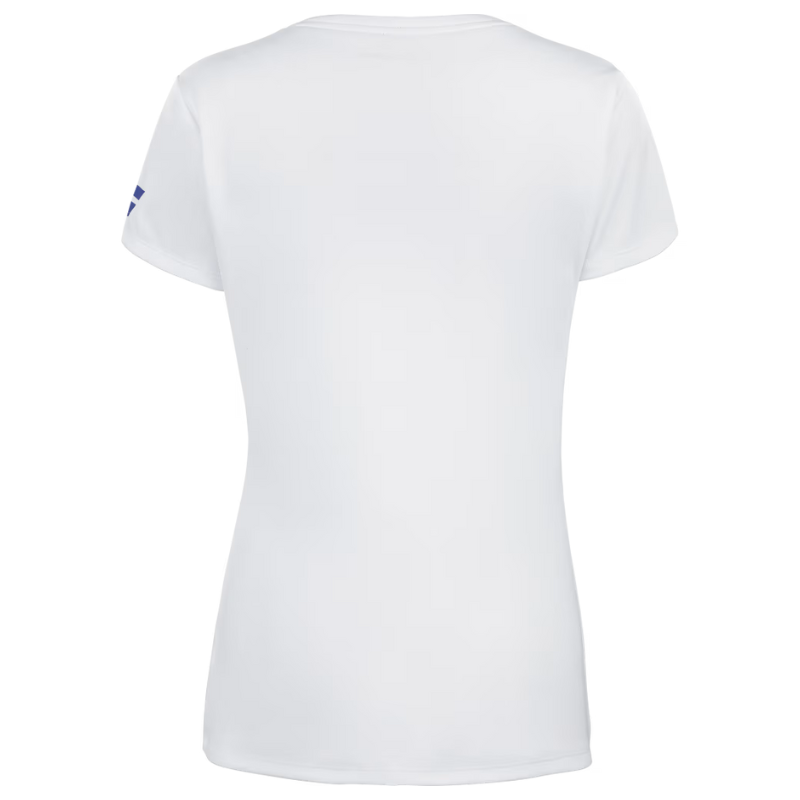 T-shirt Babolat Play Sleeve Top Junior Blanc Femme