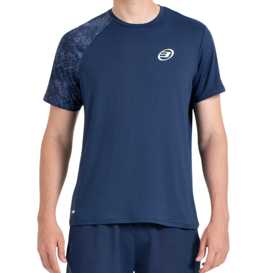 T-shirt Bullpadel Mazaron Bleu Marine