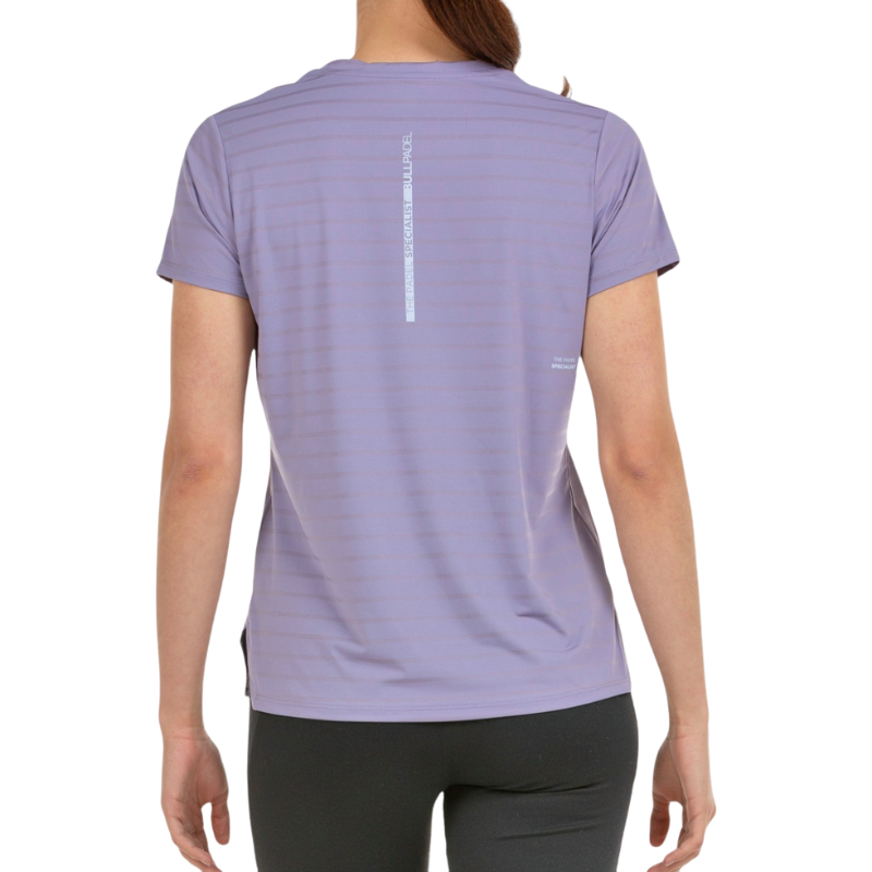 T-shirt Bullpadel Oimbra Violet Femme