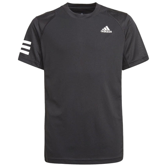 T-shirt Adidas 3 Strips Club Noir Junior