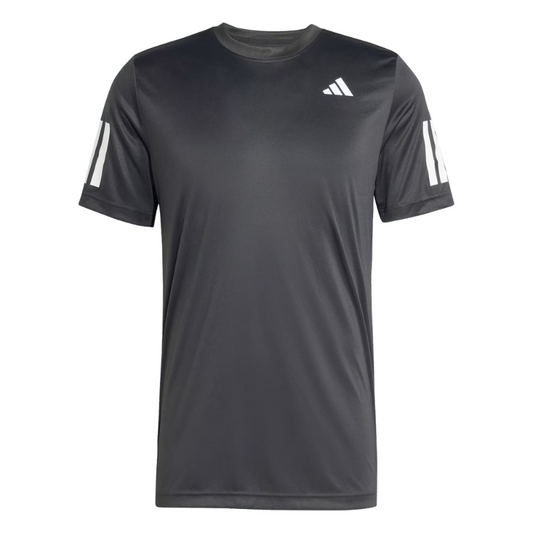 T-shirt Adidas Club 3 Stripes Noir
