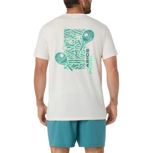T-shirt Asics Padel Court Graphic Beige