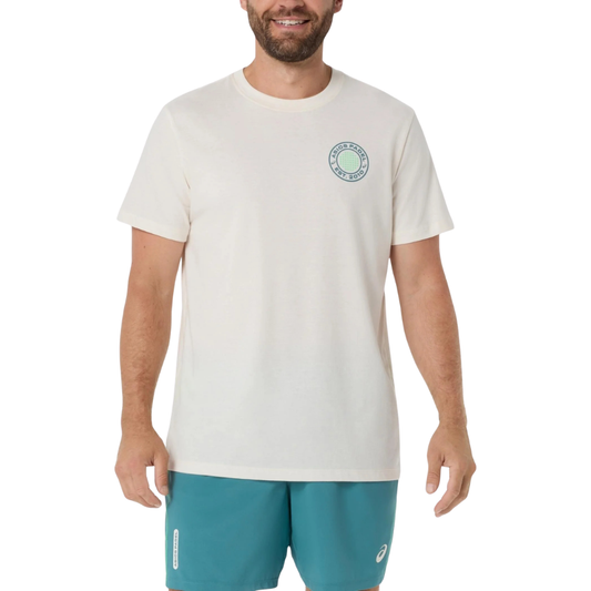 T-shirt Asics Padel Court Graphic Beige