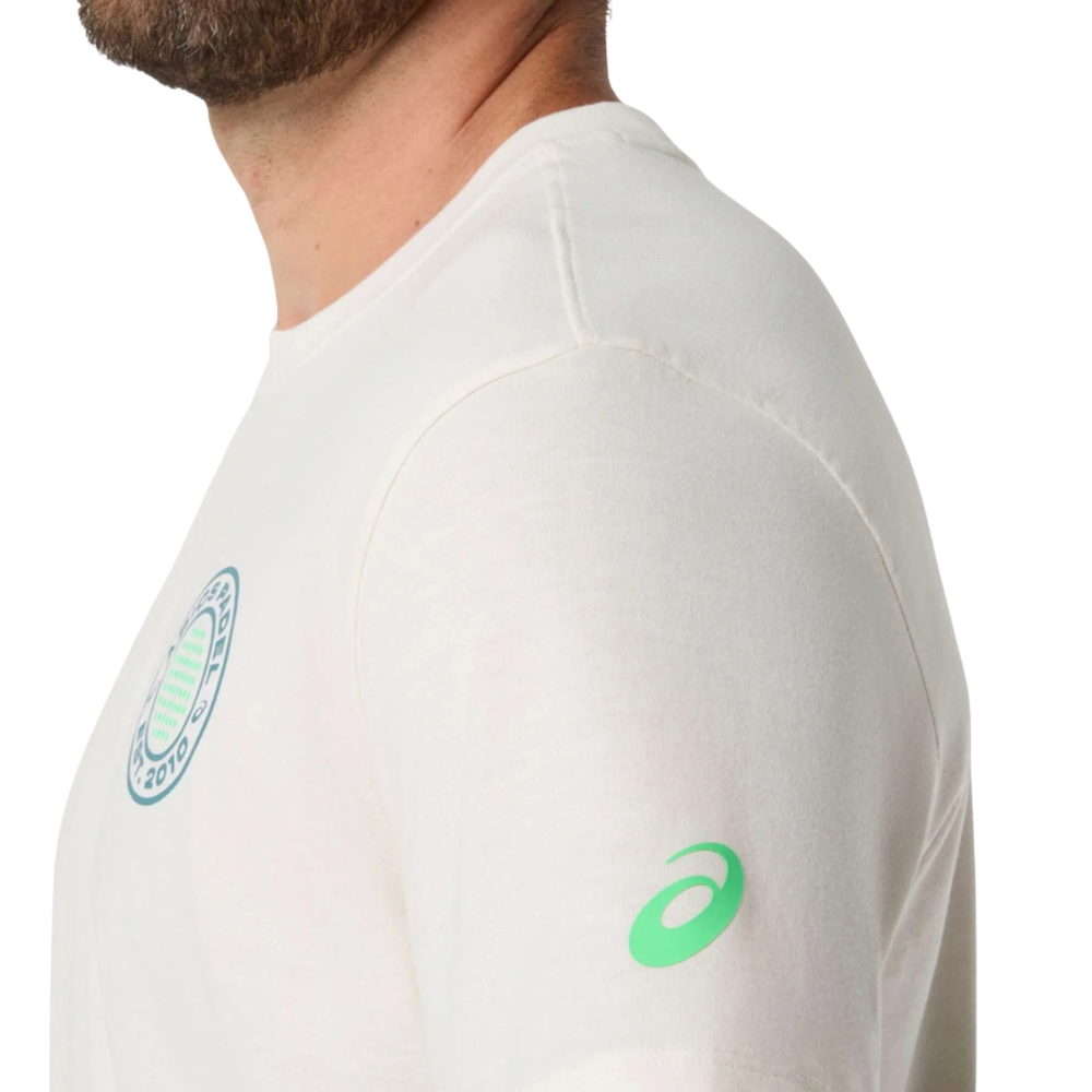 T-shirt Asics Padel Court Graphic Beige