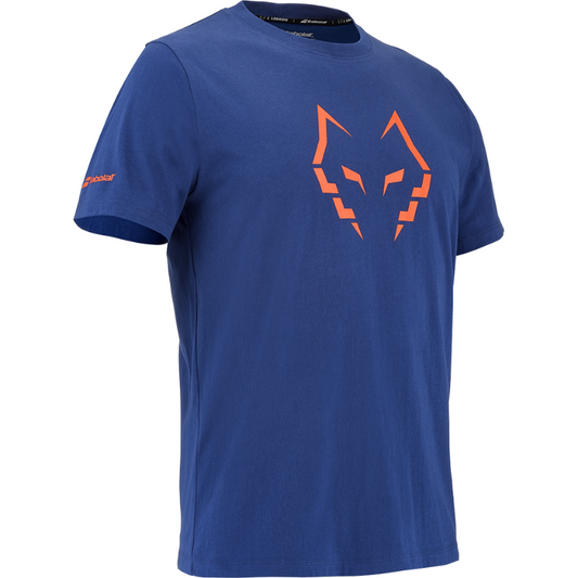 T-shirt Babolat Cotton Tee Lebron Bleu/Orange