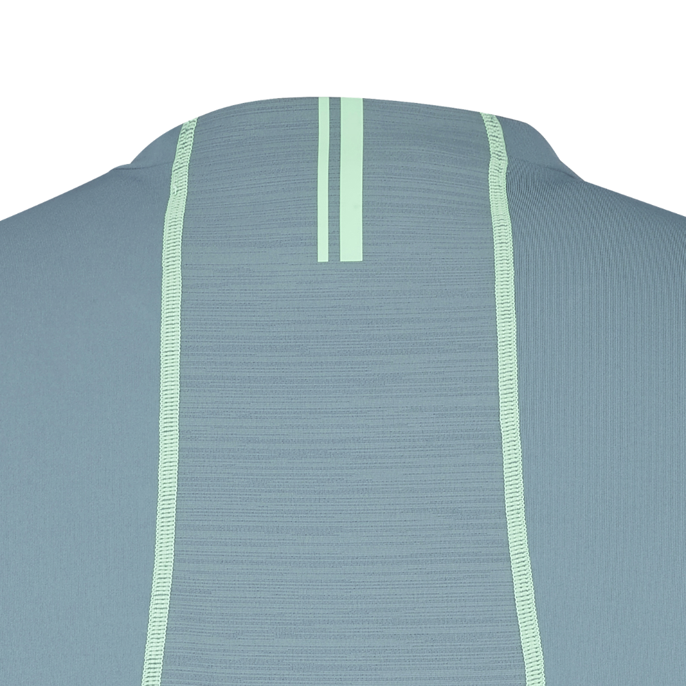 T-shirt Babolat Crew Neck Tee Bleu/Vert - Esprit Padel Shop