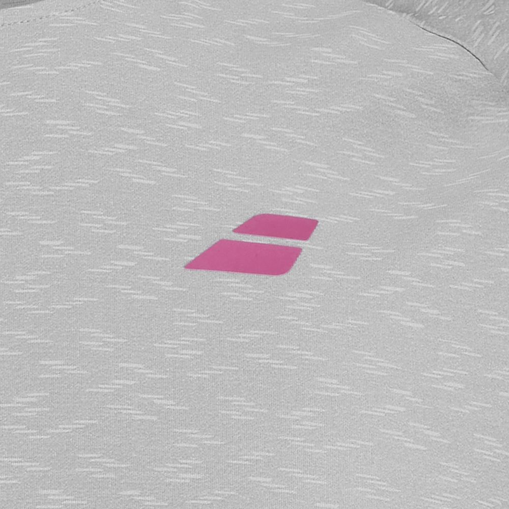 T-shirt Babolat Crew Neck Tee Elite Gris - Esprit Padel Shop