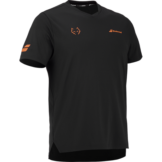 T-shirt Babolat Crew Neck Tee Lebron Noir