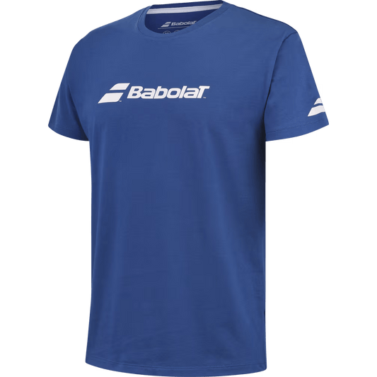 T-shirt Babolat Exercise Tee Bleu
