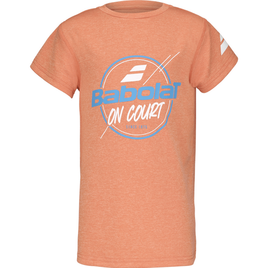 T-shirt Babolat Exercise Graphic Tee Orange Junior Boy
