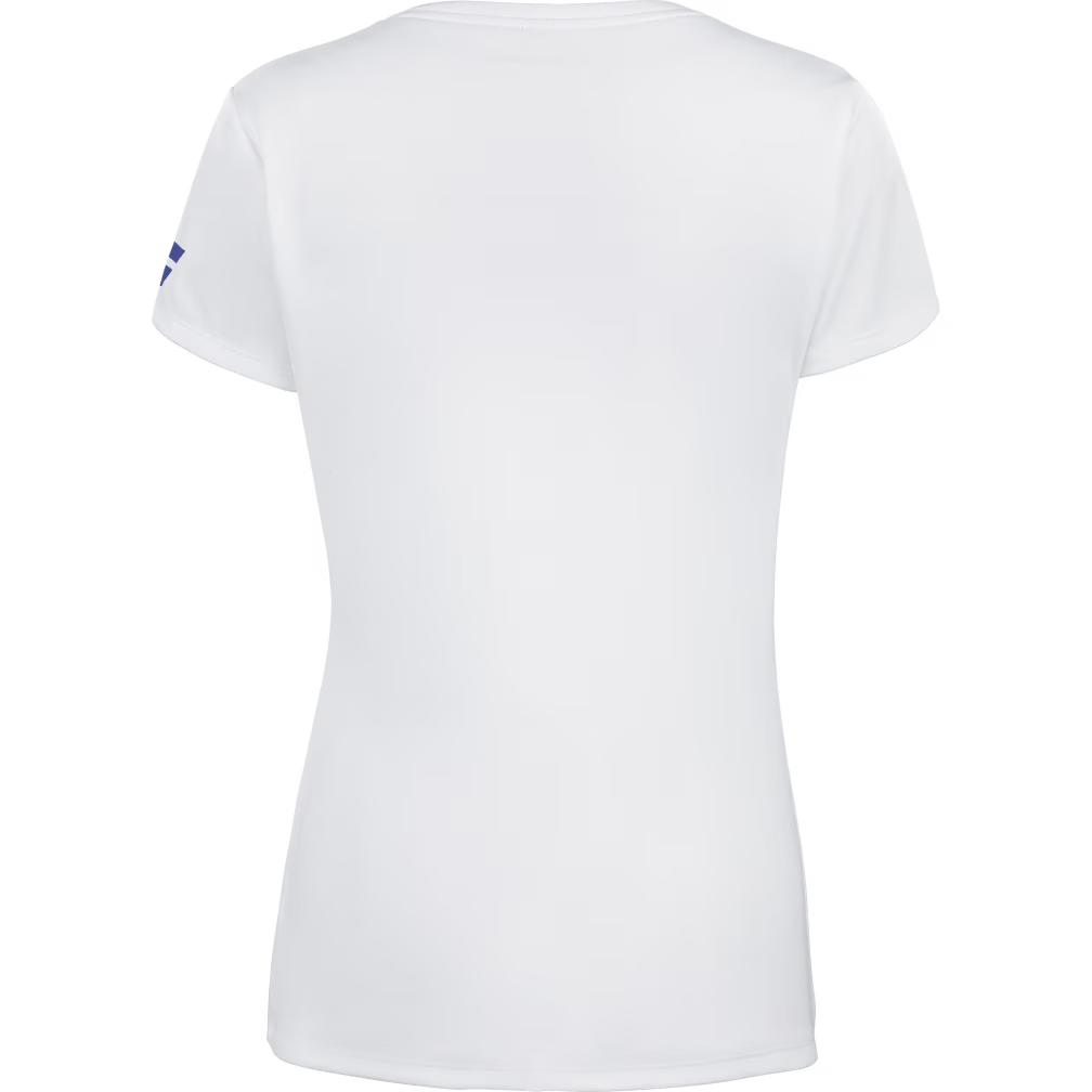 T-shirt Babolat Play Cap Sleeve Top Blanc Femme