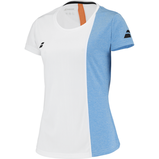 T-shirt Babolat Play Cap Sleeve Top Blanc Femme