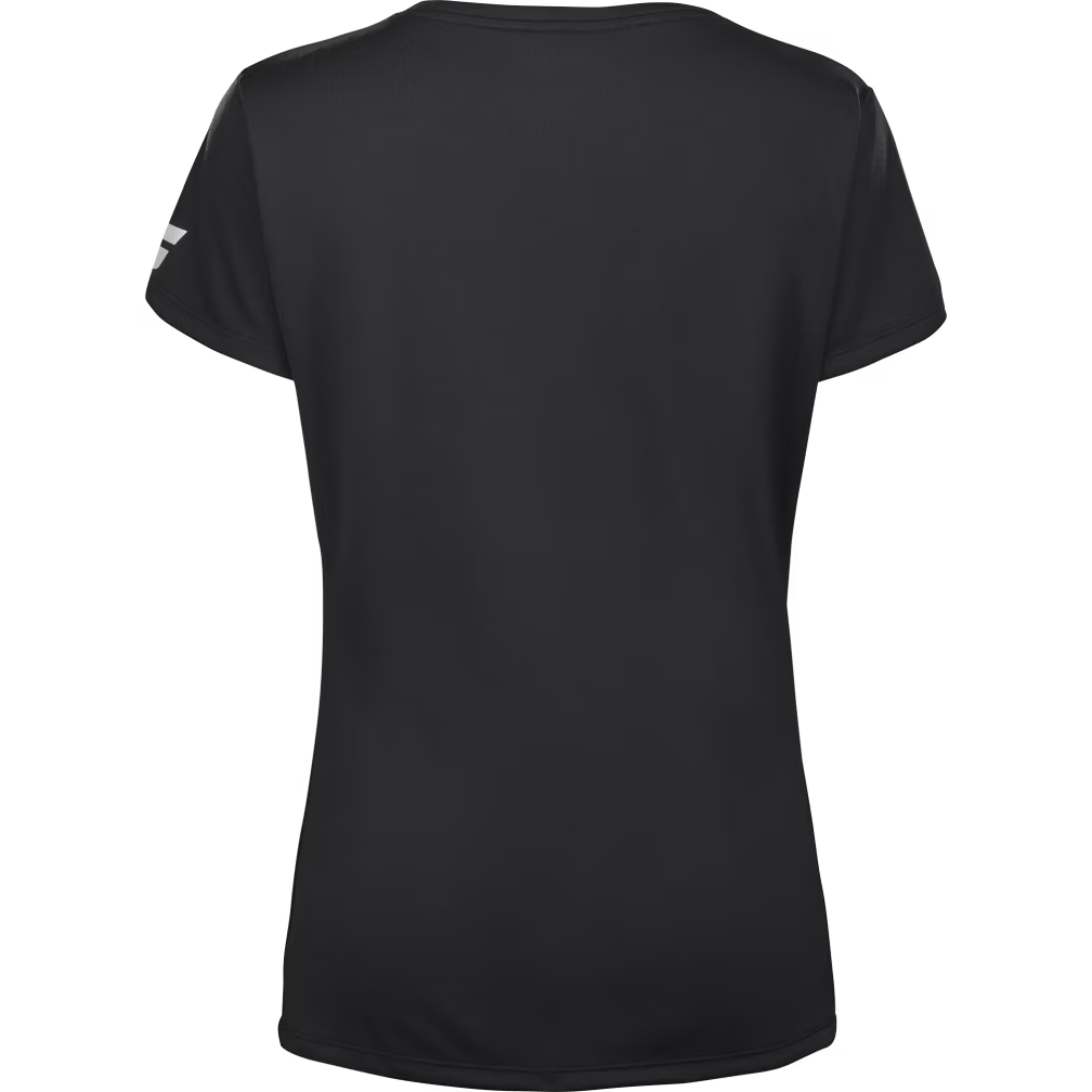 T-shirt Babolat Play Cap Sleeve Top Noir Femme