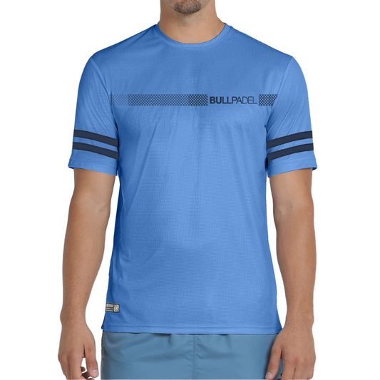 T-shirt Bullpadel Berro Bleu