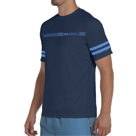 T-shirt Bullpadel Berro Bleu Marine