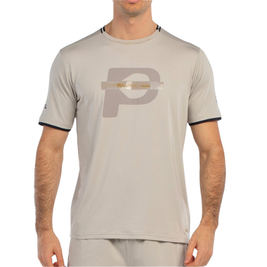T-shirt Bullpadel Bises Beige