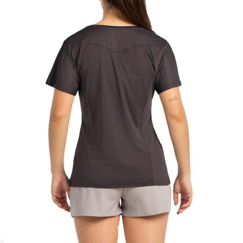 T-shirt Bullpadel Eches Noir Femme