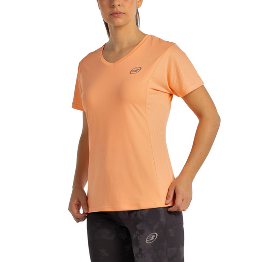 T-shirt Bullpadel Eches Orange Femme