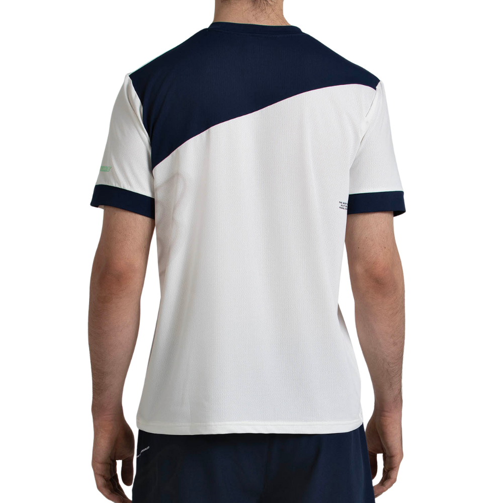 T-shirt Bullpadel Mananu Blanc