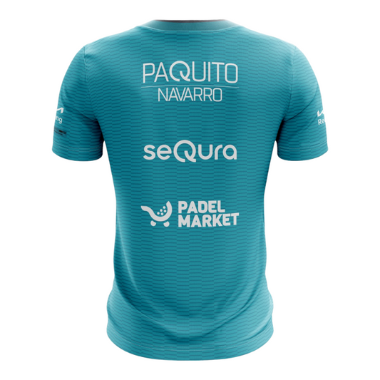 T-shirt Bullpadel Meira Replica Paquito Navarro Bleu