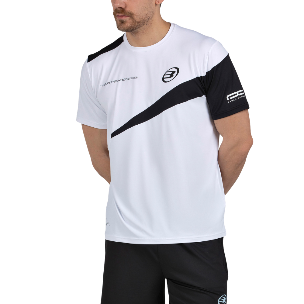 T-shirt Bullpadel Replica Cardona 26V Blanc