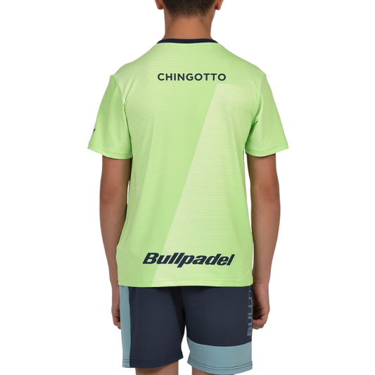 T-shirt Bullpadel Replica Chingotto 25I Vert Junior