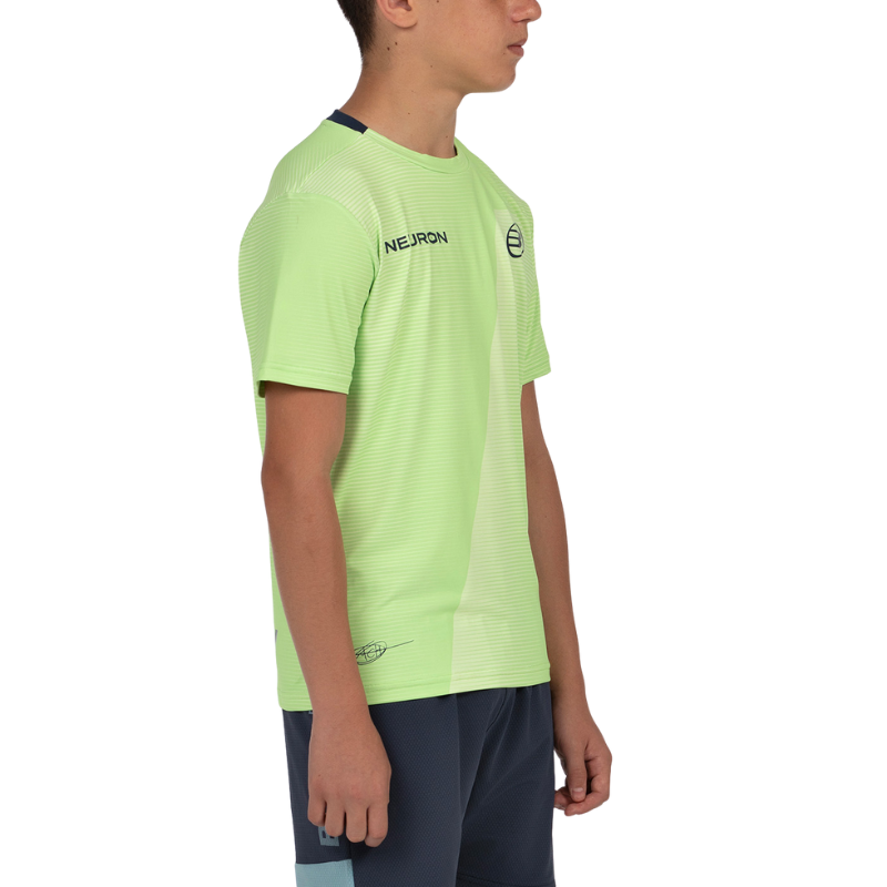 T-shirt Bullpadel Replica Chingotto 25I Vert Junior