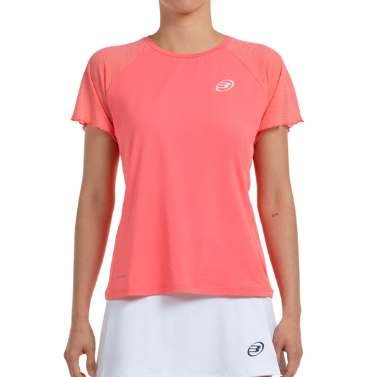 T-shirt Bullpadel Dedale Rose Femme
