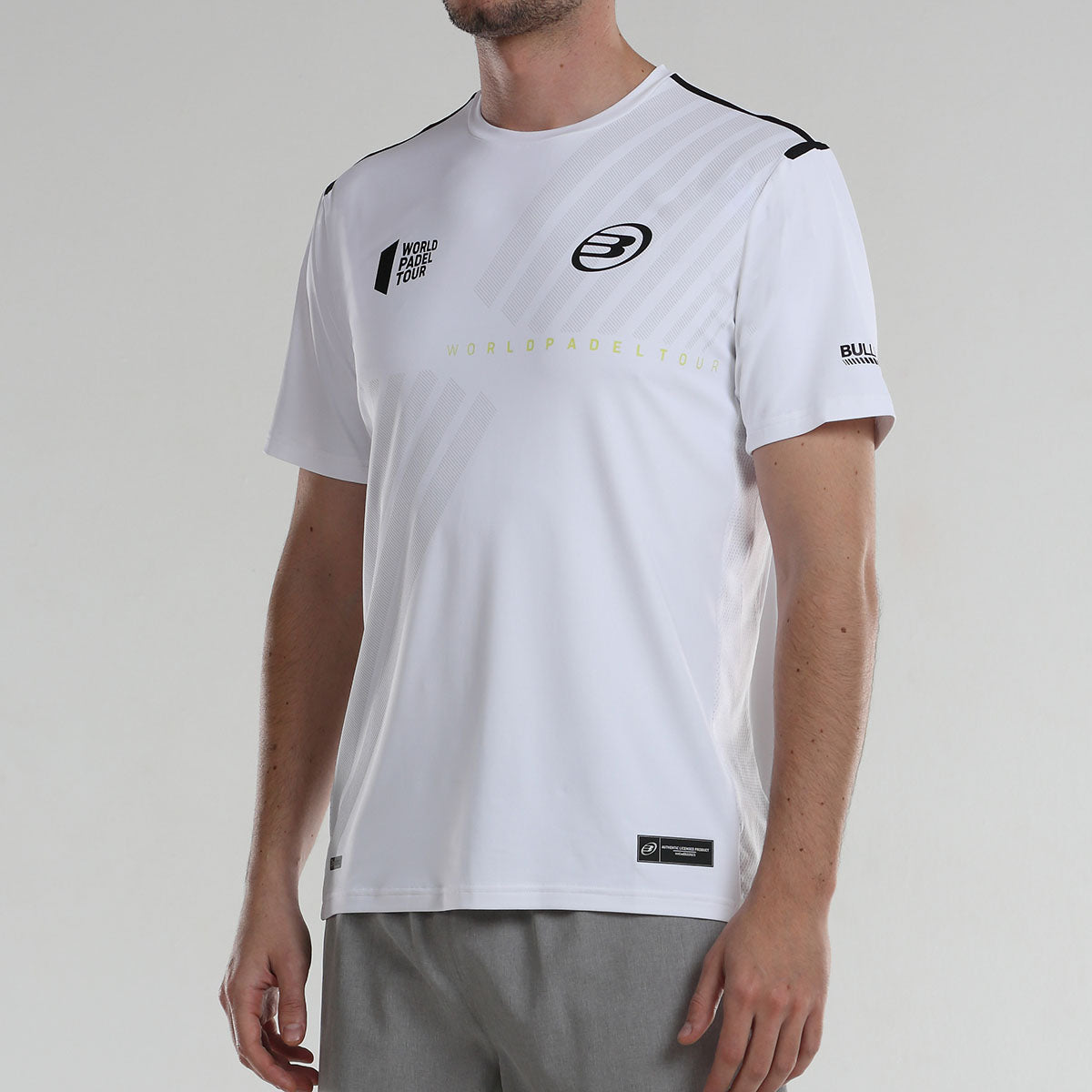 T-shirt Bullpadel Logro Blanc