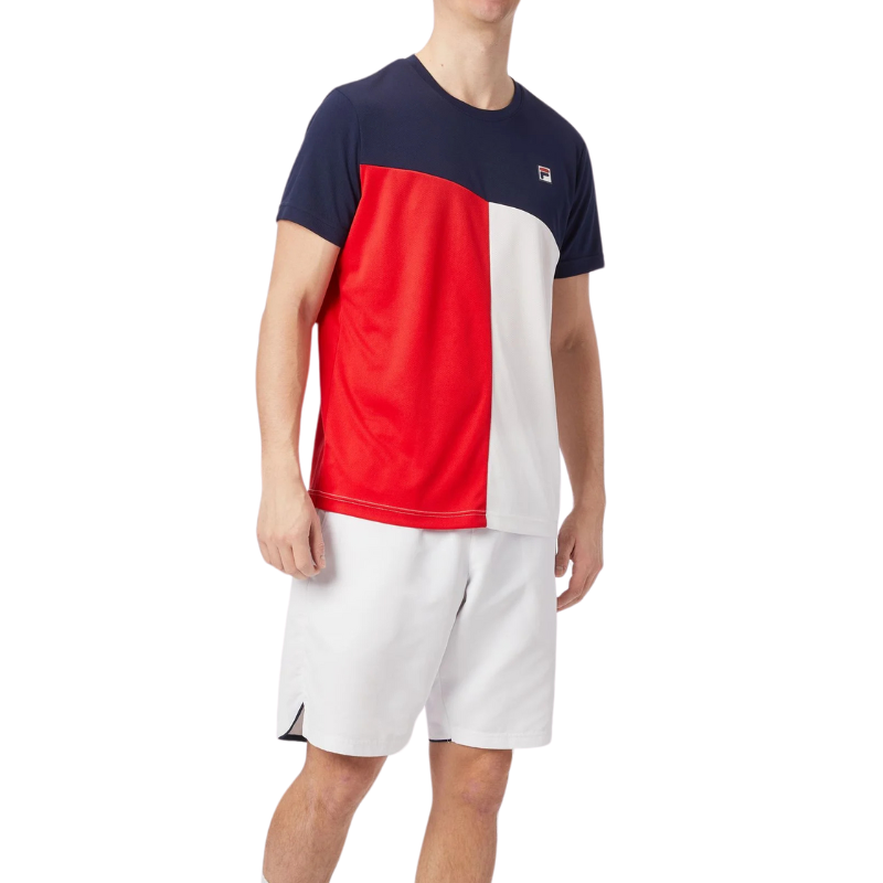T-shirt Fila Christian Rouge