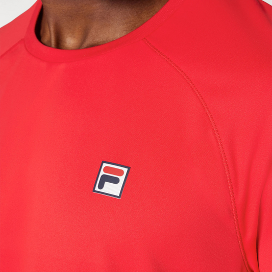 T-shirt Fila Holger Rouge