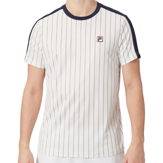 T-shirt Fila Stripes Jascha 2 Blanc