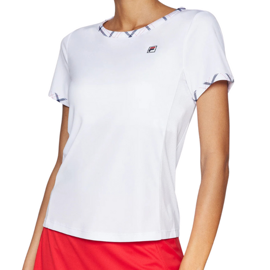 T-shirt Fila Yamila Blanc Femme