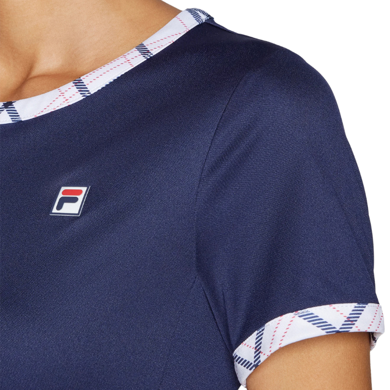 T-shirt Fila Yamila Bleu Marine Femme