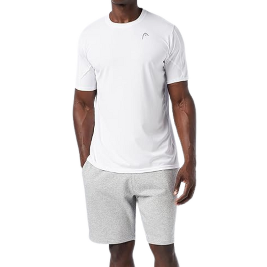 T-shirt Head Club 22 Tech Blanc