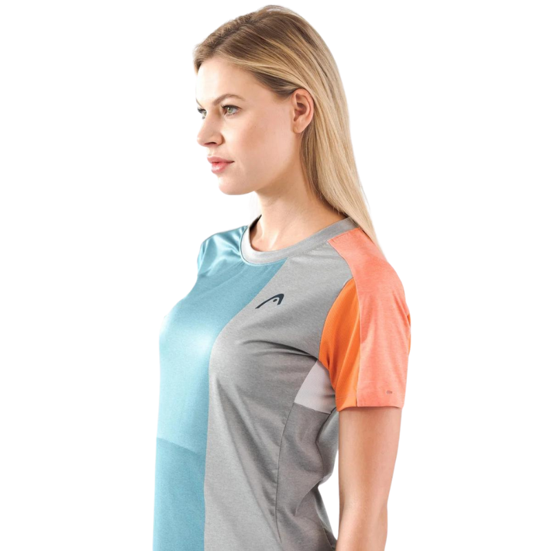 T-shirt Head Padel Tech Woman Bleu