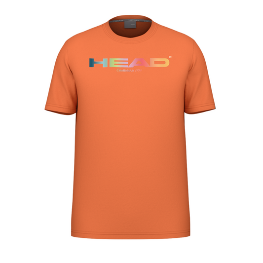 T-shirt Head Rainbow Orange