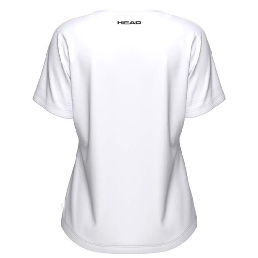 T-shirt Head Tie-Break ll Blanc/Rose Femme