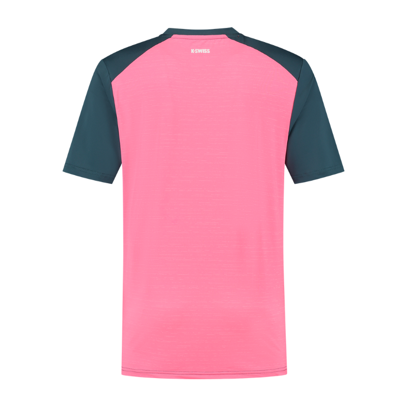 T-shirt K-Swiss Hypercourt Mix Crew Vert