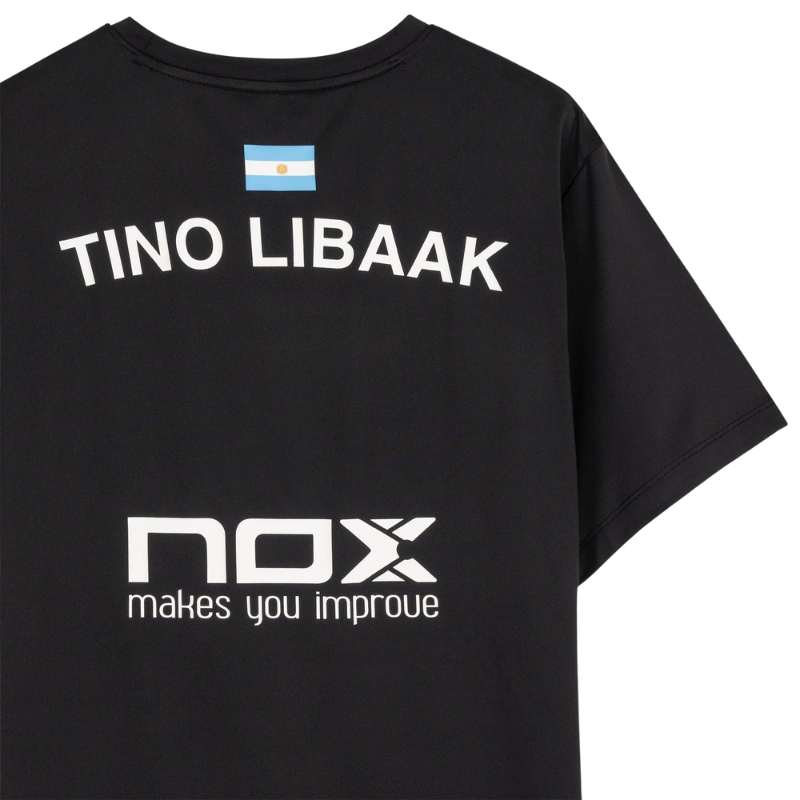 T-shirt Nox Replica Tino Libaak TL10 Noir 2025