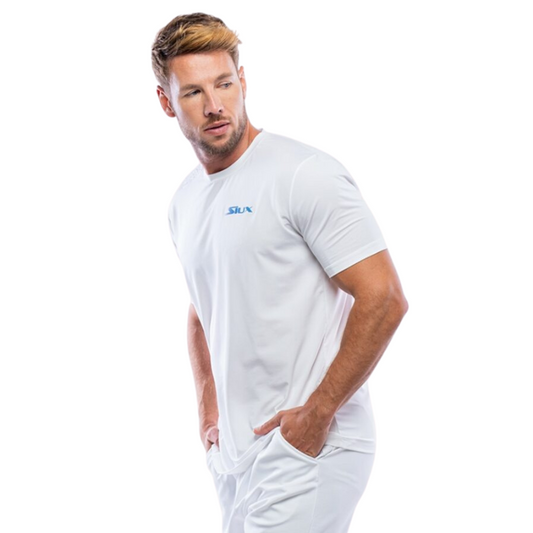 T-shirt Siux Jacquard Blanc