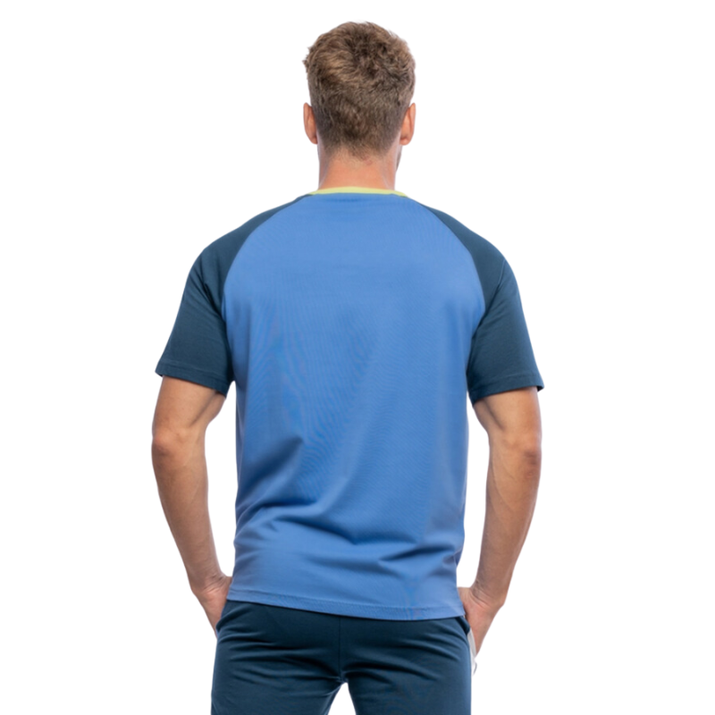 T-shirt Siux Pansy Bleu