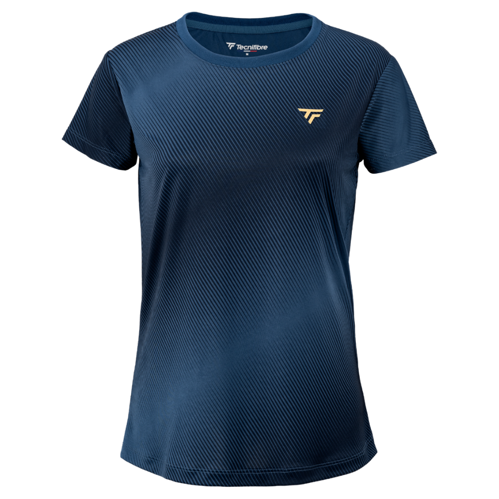T-shirt Tecnifibre X-Loop Bleu Marine Femme - Esprit Padel Shop