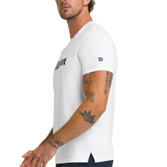 T-shirt Wilson Easy Street Tee Blanc